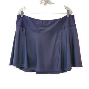 Baleaf Athletic Skort Skirt Women's 2XL Navy Blue Tennis Golf Athleisure Gym